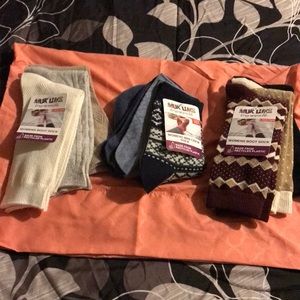 Muk Luks boot socks